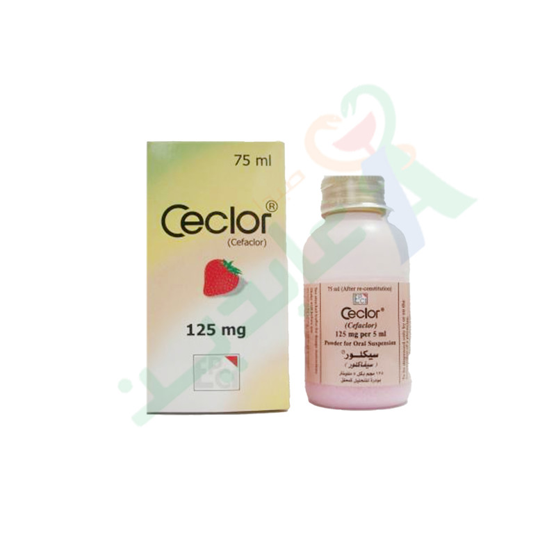 CECLOR 125 MG SUSPENSION 75 ML--