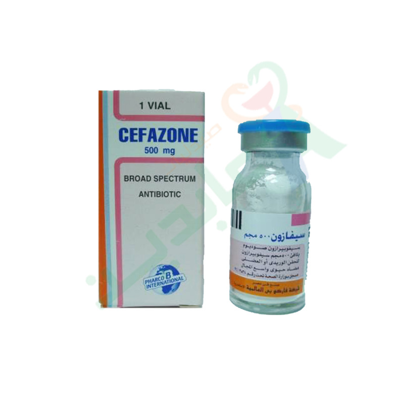 CEFAZONE 0.5 GM 1 VIAL