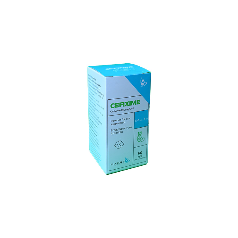 CEFIXIME 100 MG SUSPENTION 60 ML
