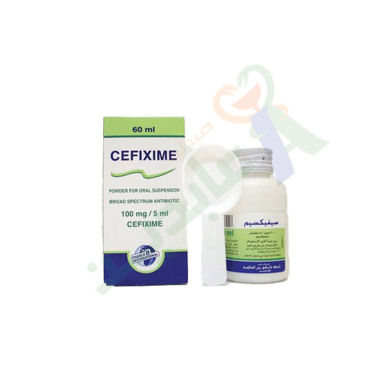 CEFIXIME 100 MG SUSPENTION 60 ML