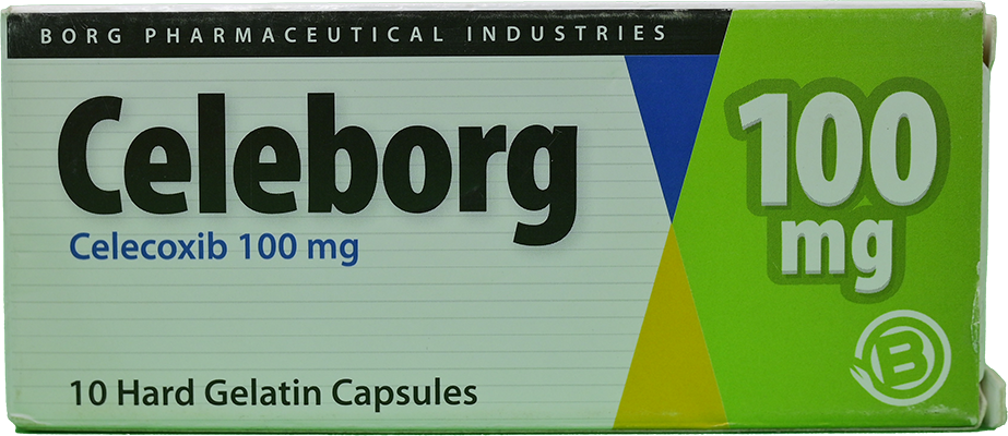 CELEBORG 100 MG 10 CAPSULES