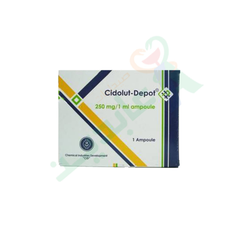 CIDOLUT DEPOT 250 MG 1 AMPULES--