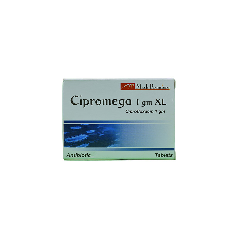 CIPROMEGA 1 GM XL 14 TABLET