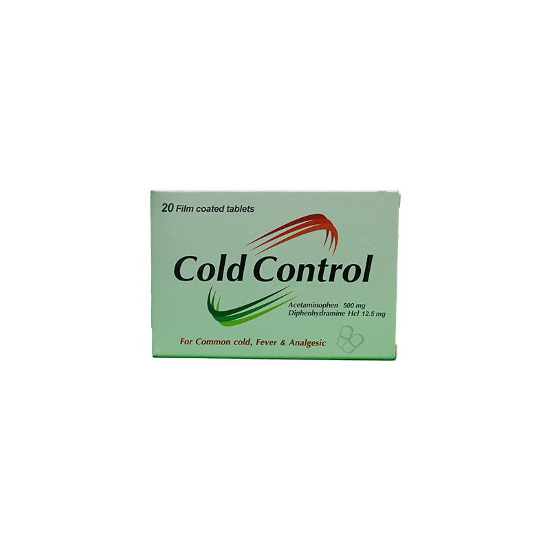 COLD CONTROL 500 MG 20 TAB