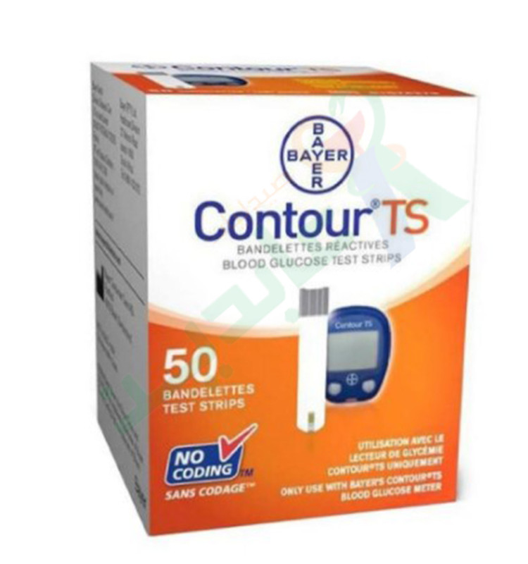 CONTOUR TS 50 TEST STRIP