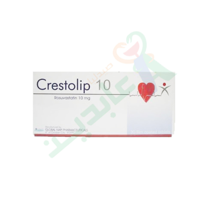 CRESTOLIP 10 MG 30 TABLET