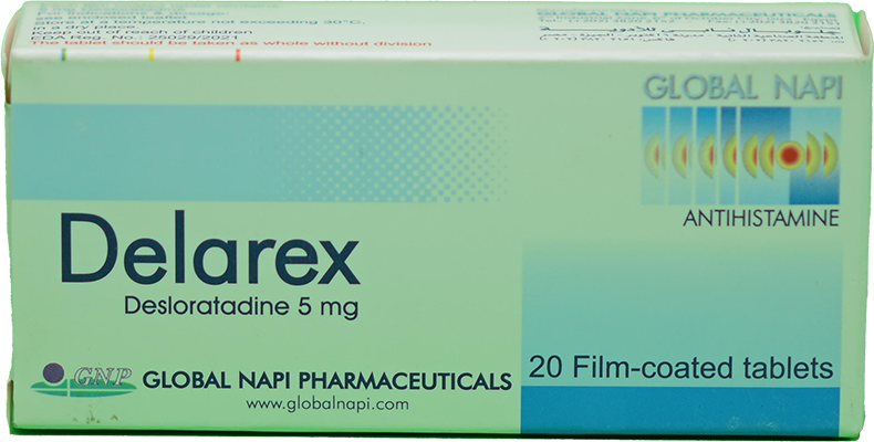 DELAREX 5 MG 20 TABLET