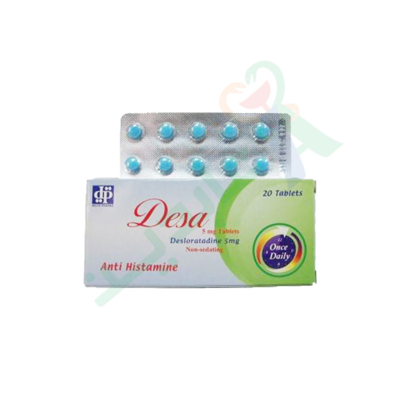 DESA 5 MG 20 TABLET