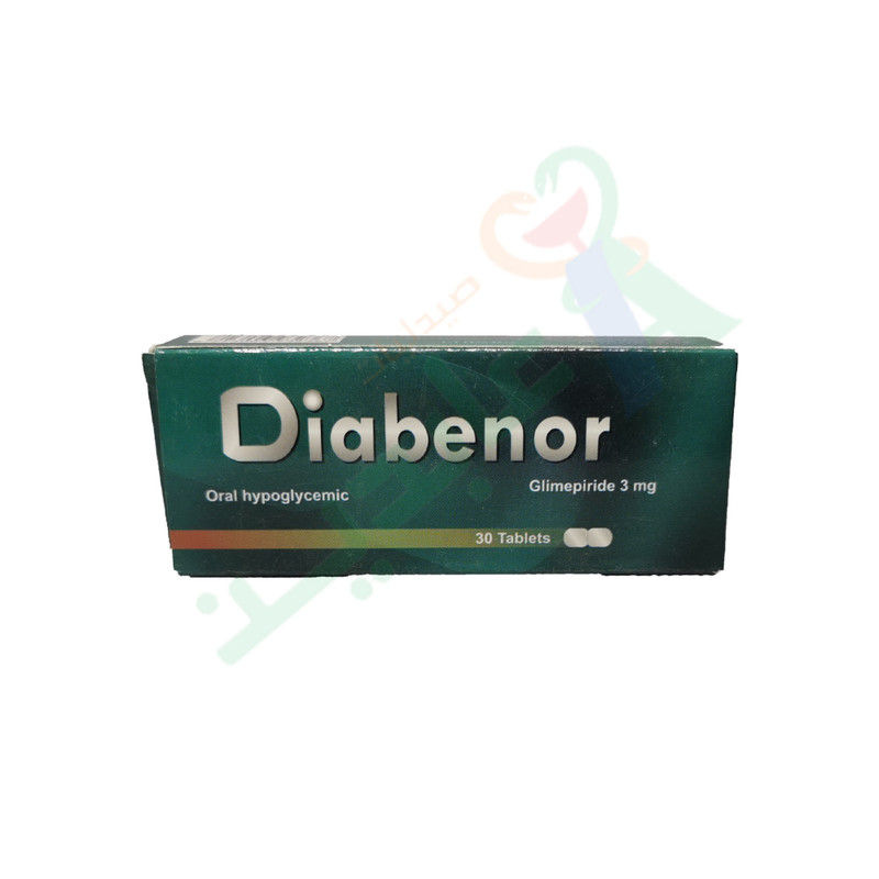 DIABENOR 3 MG 30 TABLET--