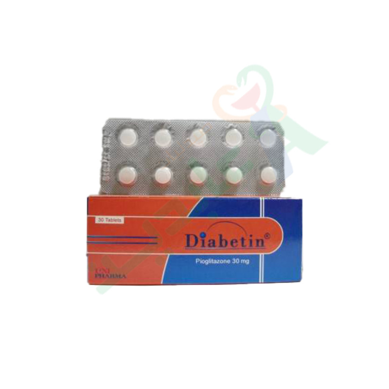 DIABETIN 30MG 30 TABLET