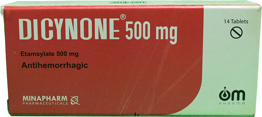 DICYNONE 500MG 14 TABLET