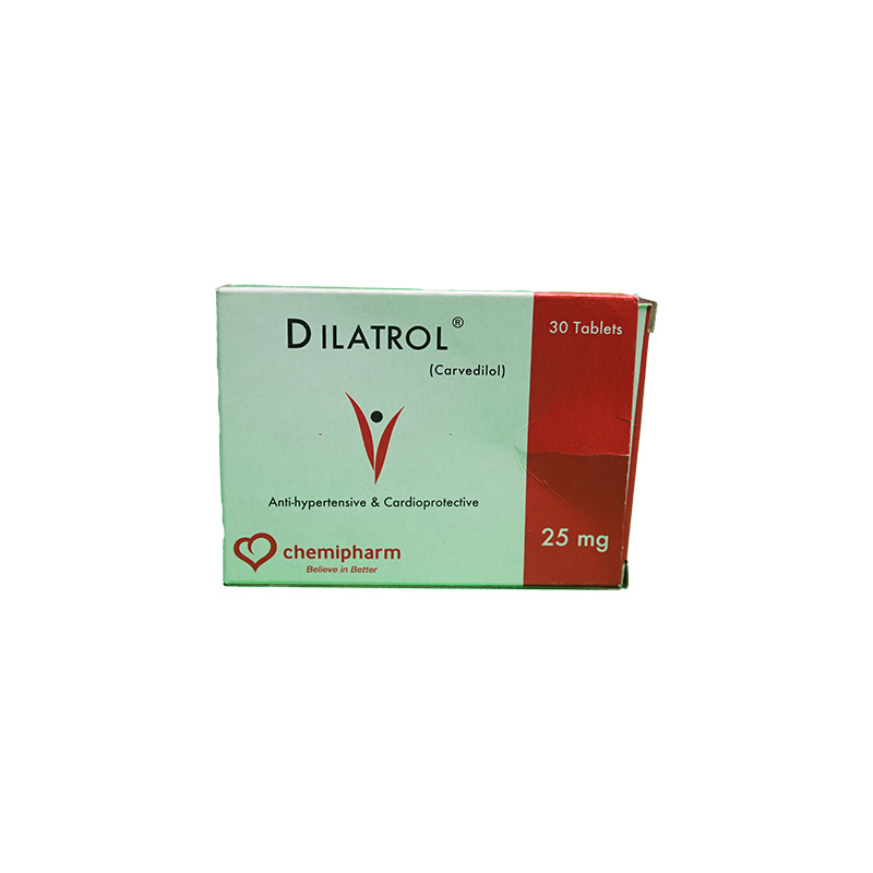 DILATROL 25 MG 30 TABLET
