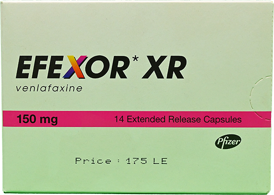 EFEXOR XR 150 MG 14 CAPSULES