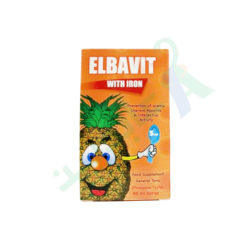 ELBAVIT IRON SYRUP 60ML