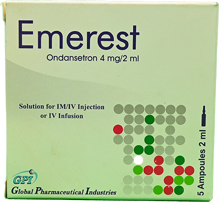 EMEREST 4 MG / 2 ML 5 AMP