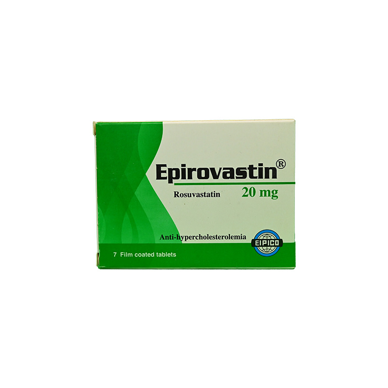 EPIROVASTIN 20 MG 7 TABLET