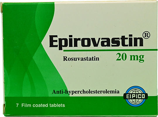 EPIROVASTIN 20 MG 7 TABLET