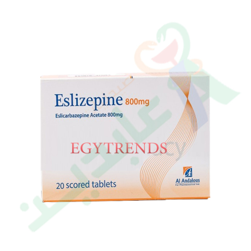 ESLIZEPINE 800 MG 20 TABLET