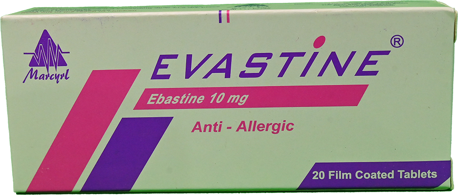 EVASTINE 10 MG 20 TABLET