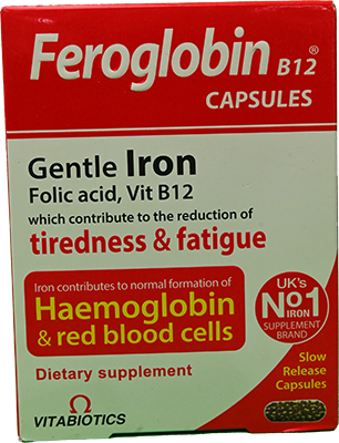 FEROGLOBIN 30 CAPSULES