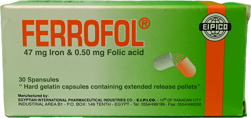 FERROFOL 30 CAPSULES