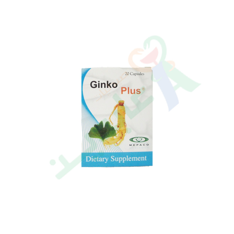 GINKO PLUS 50 MG 20 CAPSULES