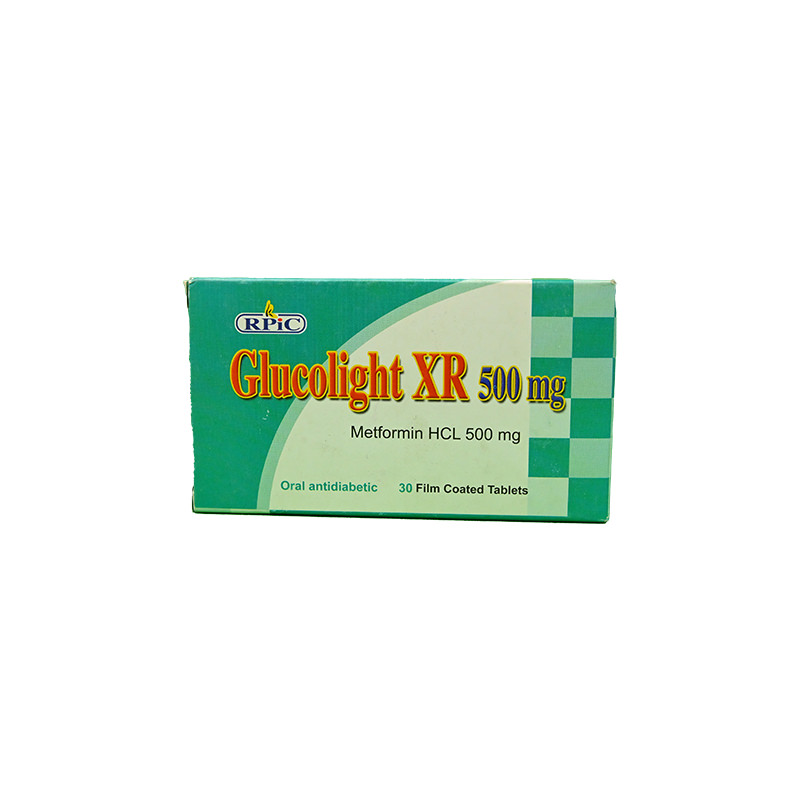 GLUCOLIGHT XR 500MG 30TABLET