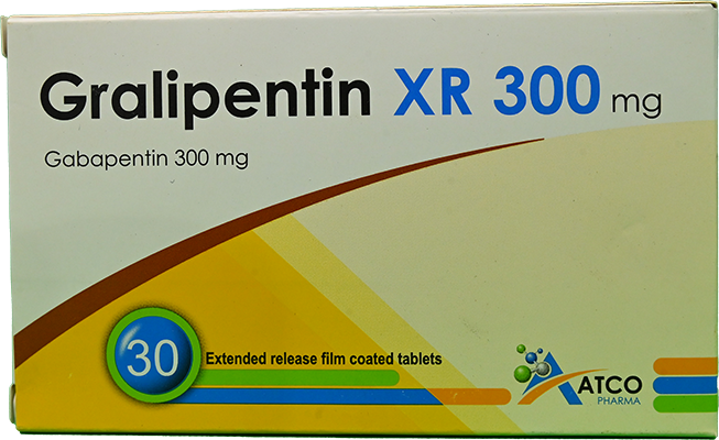 GRALIPENTIN 300XR MG 30 TABLET