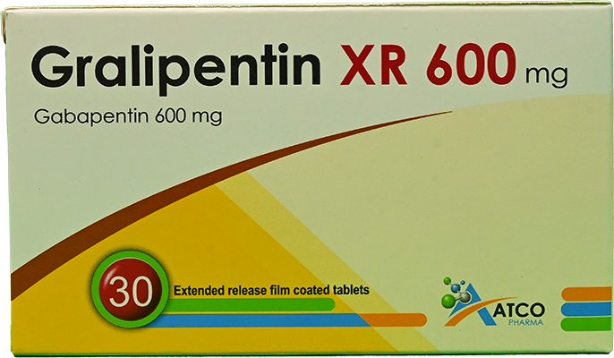 GRALIPENTIN 600XR MG 30 TABLET