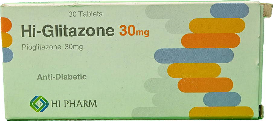 HIGLITAZONE 30 MG 30 TABLET