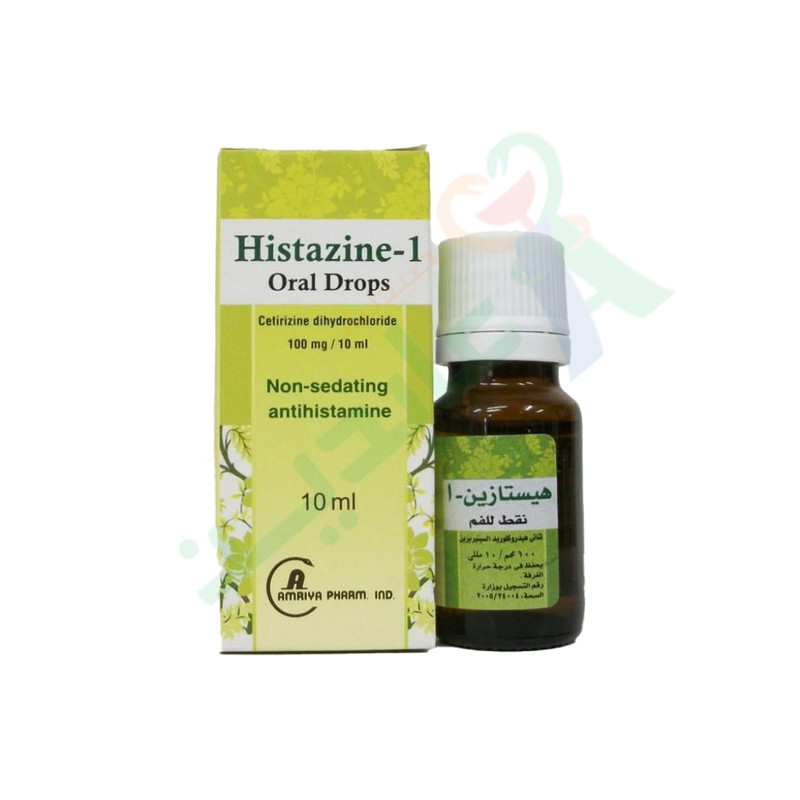 HISTAZINE-1 ORAL DROPS 10 ML