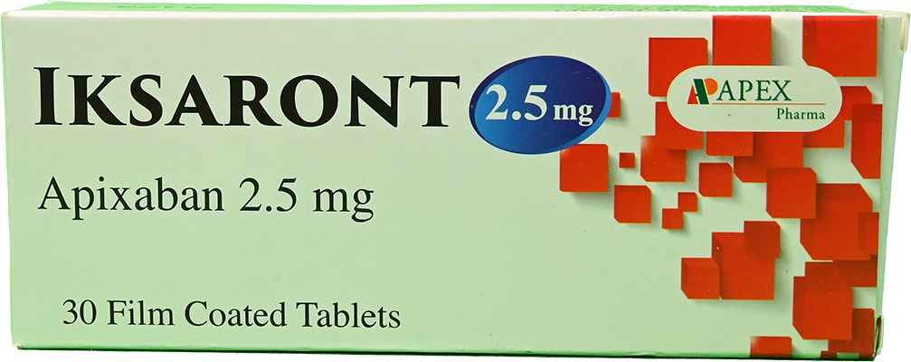 IKSARONT 2.5 MG 30 TABLETS