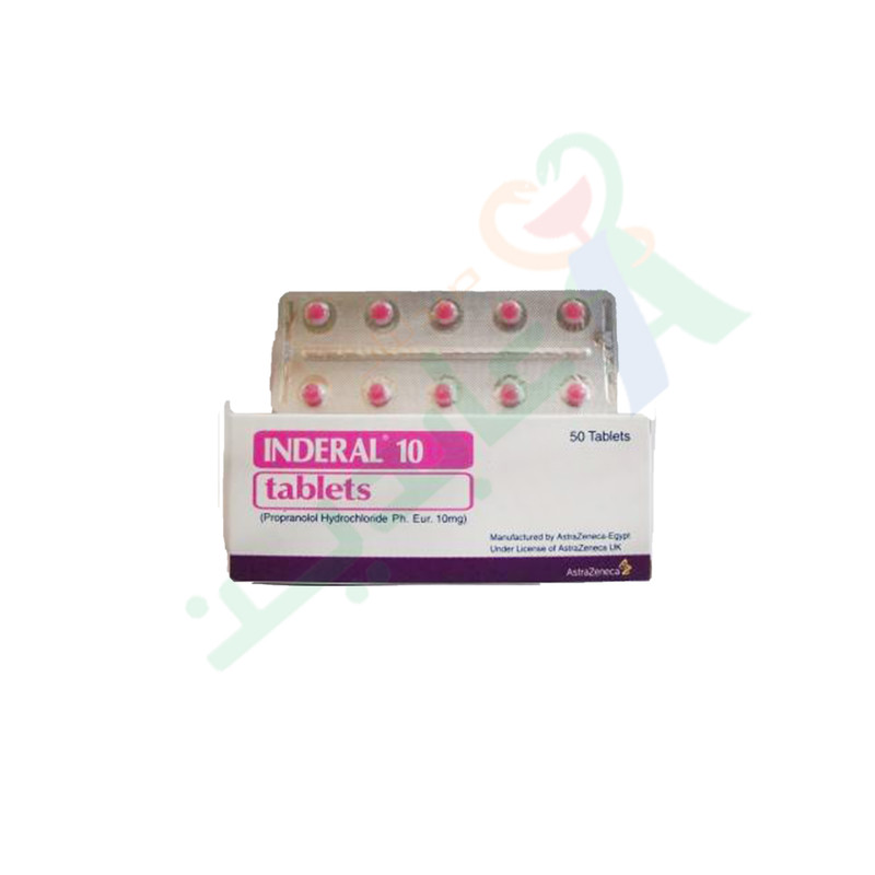 INDERAL 10 MG 50 TABLET