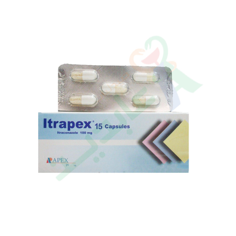 ITRAPEX 100 MG 15 CAPSULES--