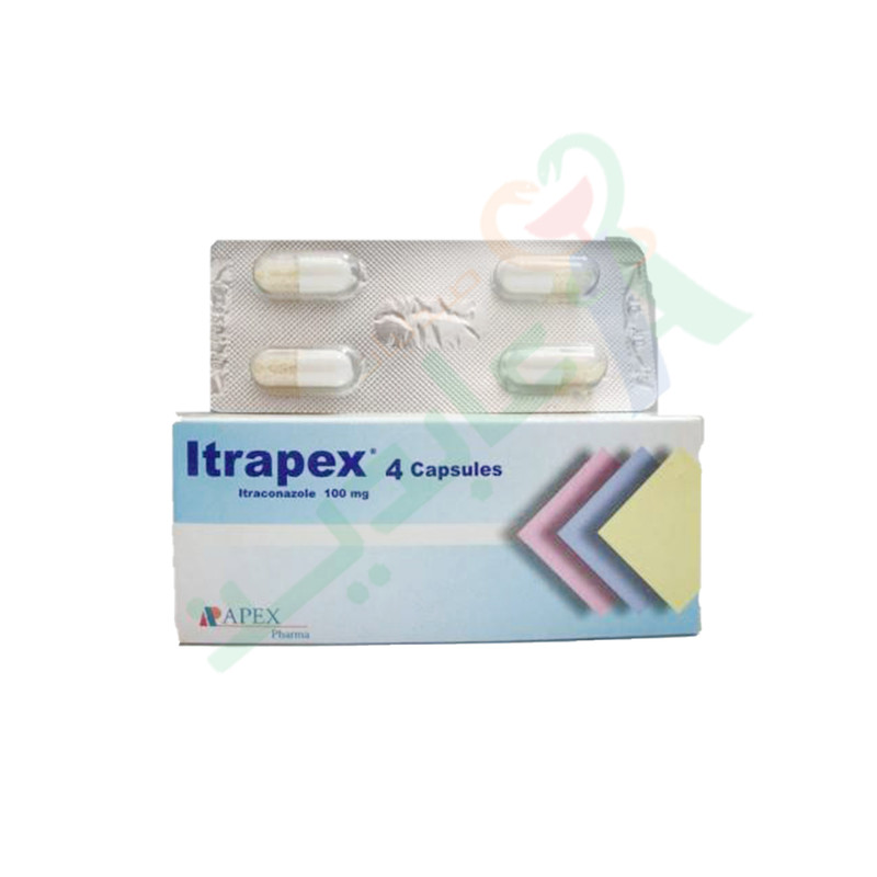 ITRAPEX 100 MG 4 CAPSULES--