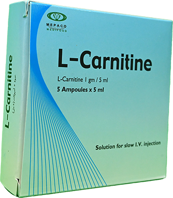 L - CARNITINE 1 GM / 5 ML 5 AMPULES