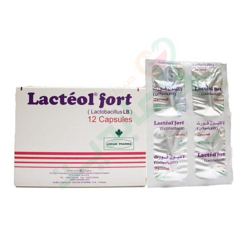 LACTEOL FORTE 12 CAPSULES