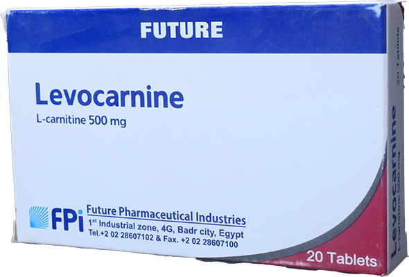 LEVOCARNINE 500 MG 20 TABLET