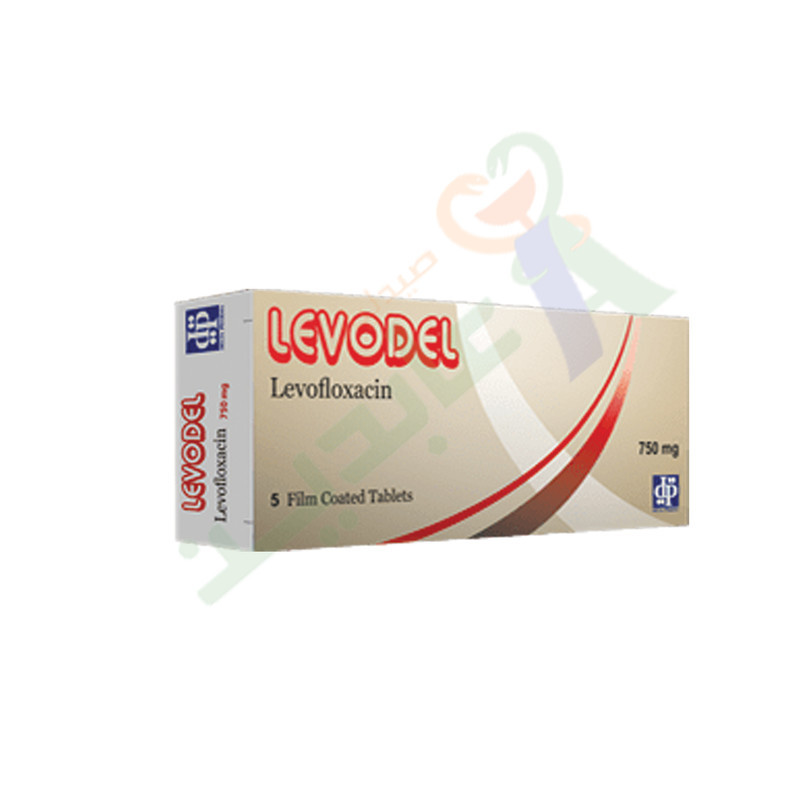 LEVODEL 750 MG 5 TABLET