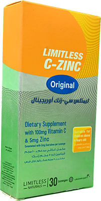 LIMITLESS C-ZINC ORIGINAL 30TABLET