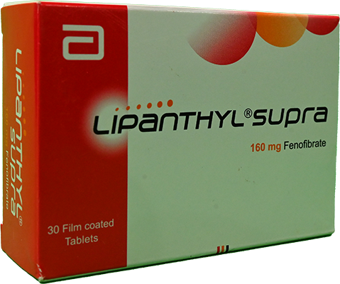 LIPANTHYL SUPRA 160 MG 30 TABLET