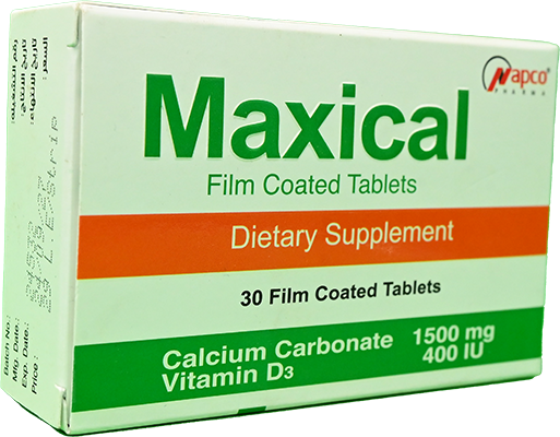 MAXICAL 600 MG 30 TABLET