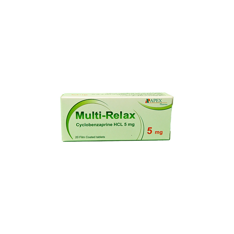 MULTI RELAX 5 MG 20 TABLET