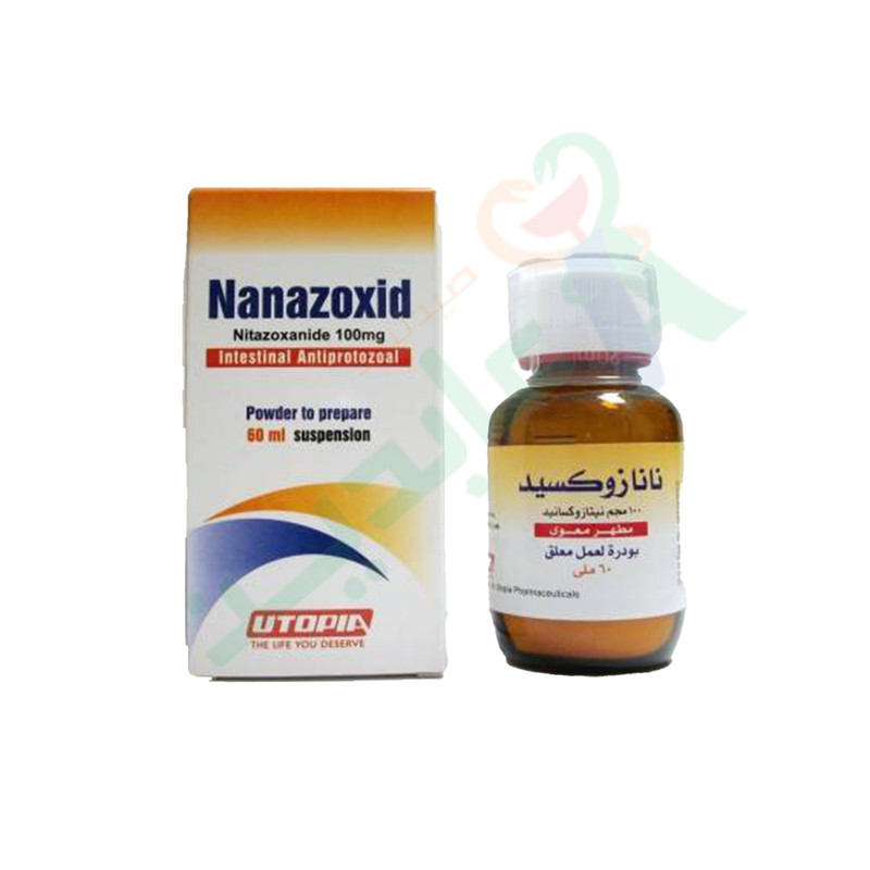 NANAZOXID 100 MG 60 ML SUSPENTION