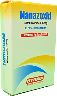 NANAZOXID 500 MG 18 TAB