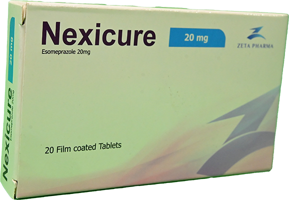 NEXICURE 20 MG 20 TABLET