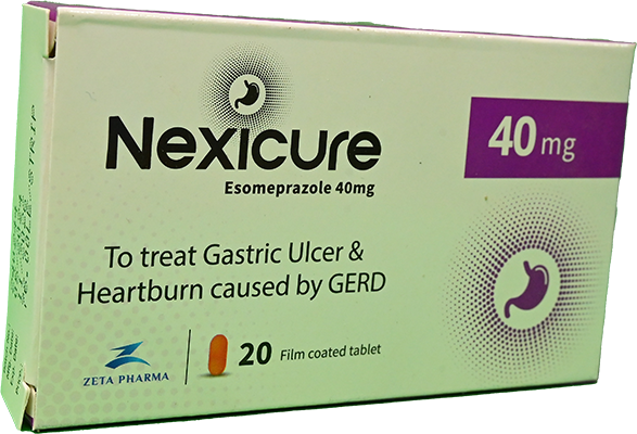 NEXICURE 40 MG 20 TABLET