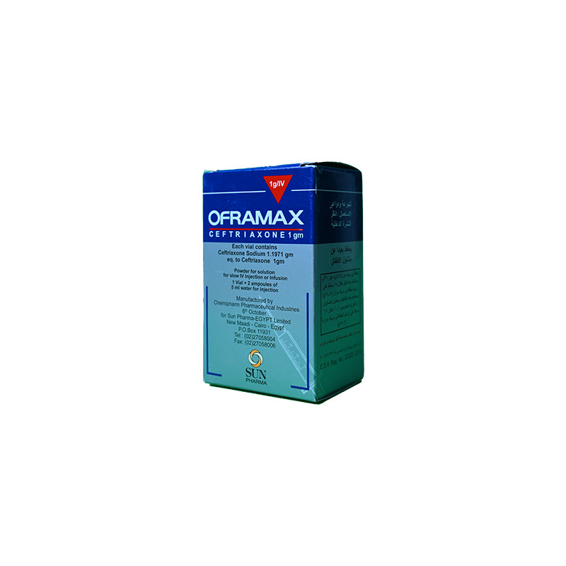 OFRAMAX 1GM I.V VIAL