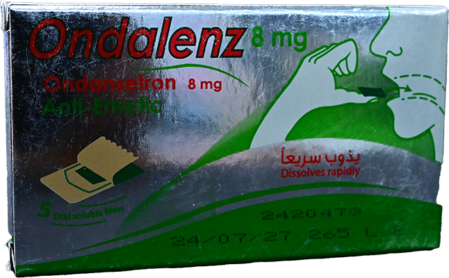 ONDALENZ 8MG 5ORAL FILMS