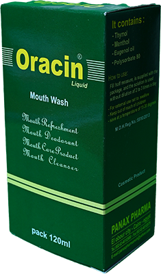 ORACIN MOUTHWASH 120ML